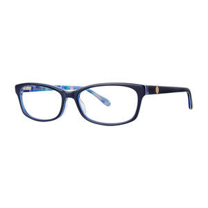 Lilly Pulitzer Gina Eyeglasses Navy 53mm